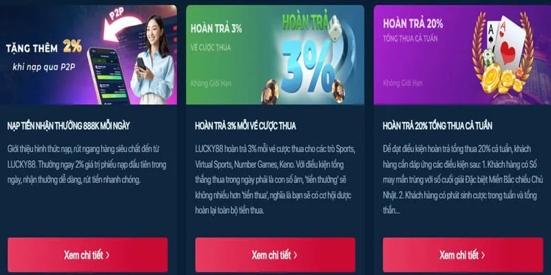 Giao diện người dùng TL88 sau khi đăng nhập